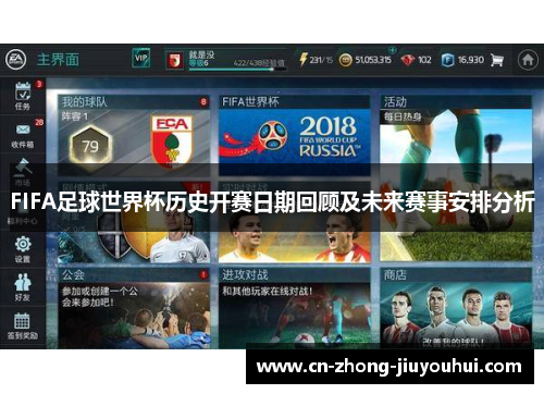 FIFA足球世界杯历史开赛日期回顾及未来赛事安排分析 FIFA足球世界杯历史开赛日期回顾及未来赛事安排分析